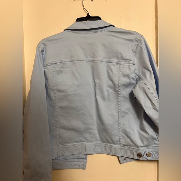 Talbots Blue Button Up Jacket - Picture 3 of 3